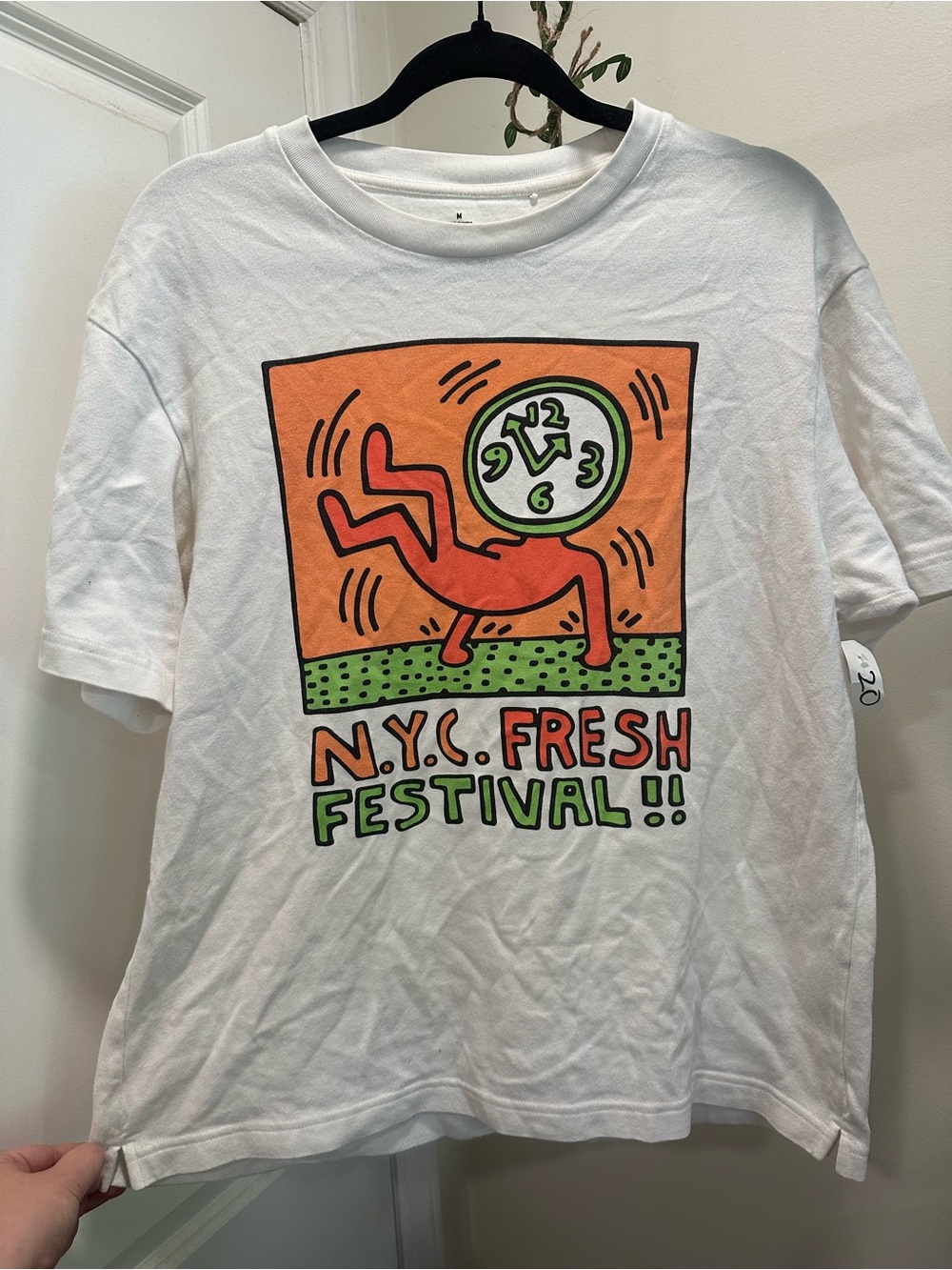 Keith Haring "N.Y.C. Fresh Festival" Graphic T-shirt